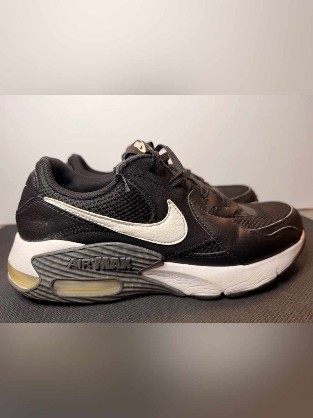 Nike Air Max Command Sneakers Black White Gray Women’s Size 9.5